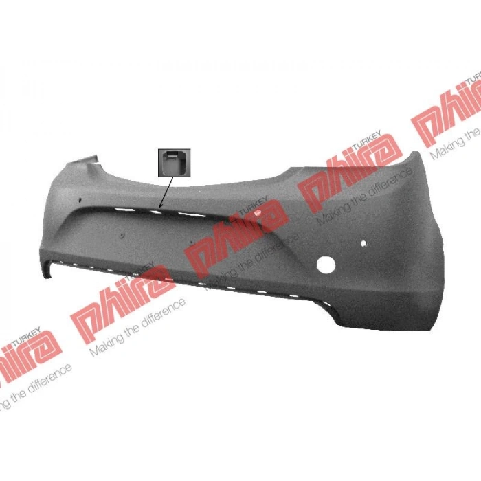 TAMPON ARKA ASTARLI 4 SENSÖRLÜ | OPEL | INSIGNIA A | 2013-2017