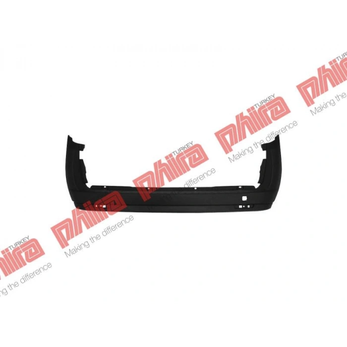 TAMPON ARKA SİYAH ÇİFT BAGAJ KAPAKLI | FIAT | DOBLO | 2015-2019