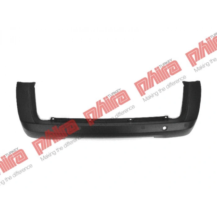 TAMPON ARKA SİYAH TEK BAGAJ KAPAKLI TAKVİYELİ | FIAT | FIORINO | 2007>