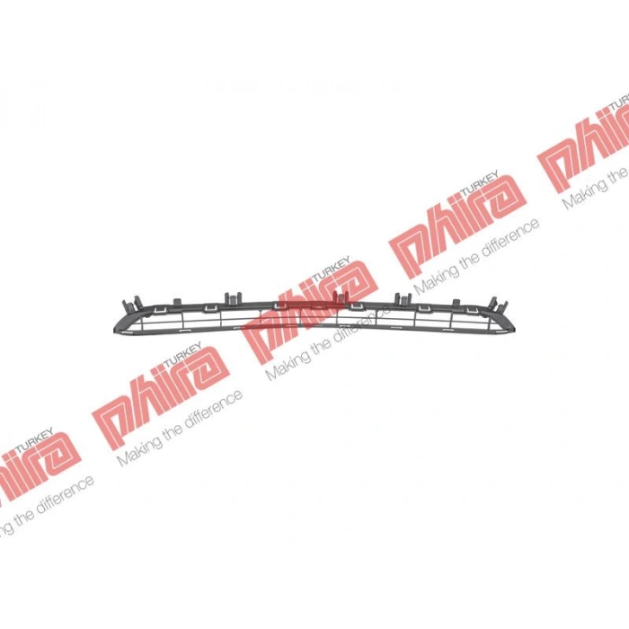 TAMPON IZGARASI ÖN ALT ORTA SİYAH | PEUGEOT | 3008 | 2009>