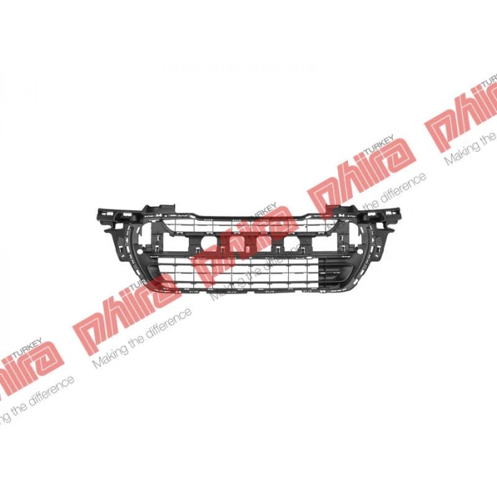 TAMPON IZGARASI ÖN ORTA KAPLAMA SİYAH | PEUGEOT | 308 | 2011>