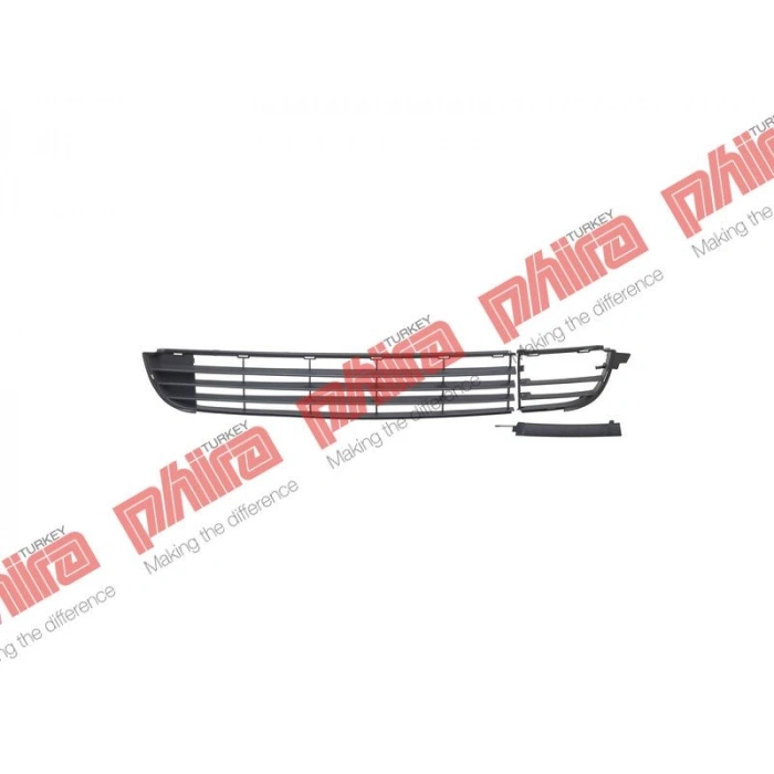 TAMPON IZGARASI ÖN ORTA SOL-SAĞ TAKIM SİYAH | RENAULT | CLIO | 2004>