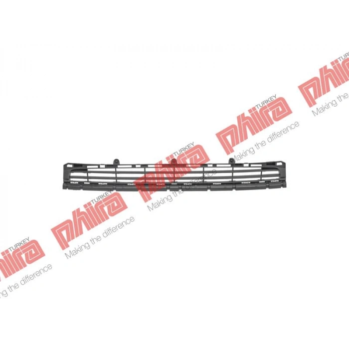 TAMPON IZGARASI ÖN ÜST ORTA SİYAH | PEUGEOT | C3 | 2008>