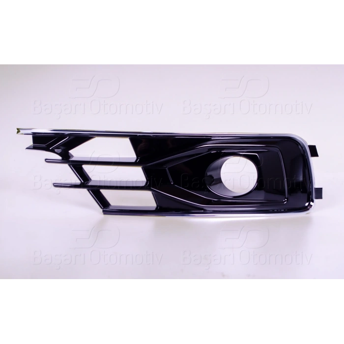 TAMPON IZGARASI SAG SISLI PIANO BLACK + KROM AUDI A6 15 >