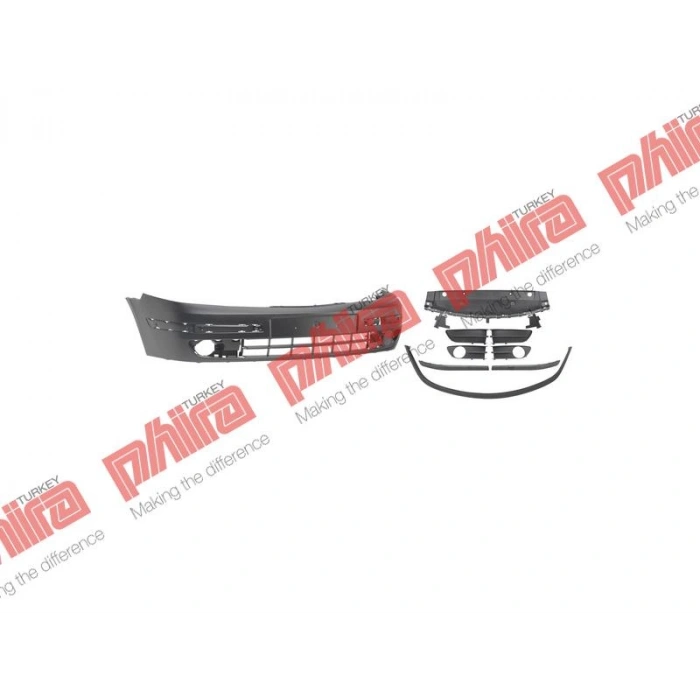 TAMPON ÖN ASTARLI IZGARALI SPOYLERLİ TAKIM | RENAULT | LAGUNA | 2001-2007