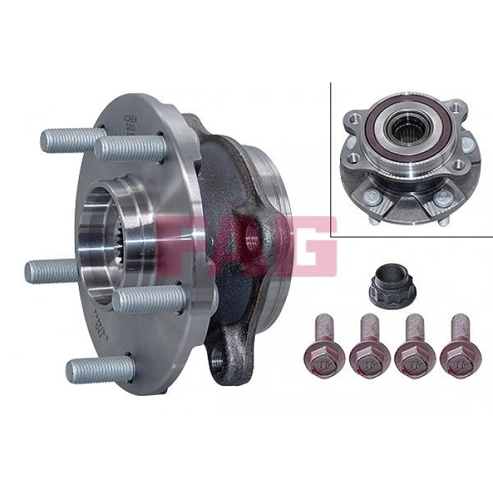 TEKER RULMANI ON 07 AVENSIS-AURIS-COROLLA-RAV4 1.6D4-D-2.0D4-D-2.2D4-D +ABS