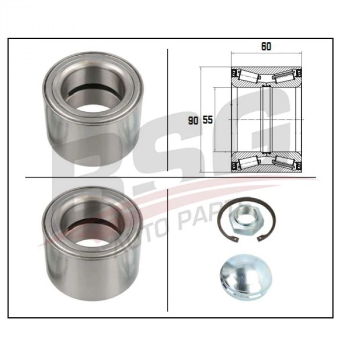 TEKER RULMANI ÖN BILYA BOXER-2/JUMPER-2 2.8 HDI 01-
