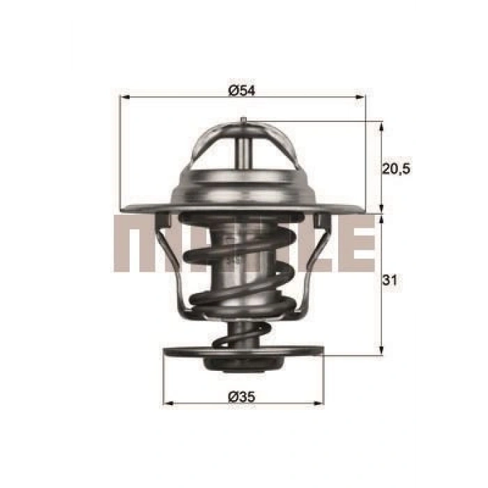 TERMOSTAT (80C) (TX1380) GOLF/JETTA/PASSAT/TOLEDO