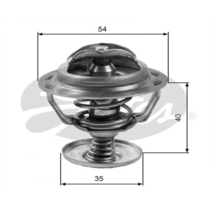 TERMOSTAT 82 °C FIESTA/KA 1.0/1.3 02-
