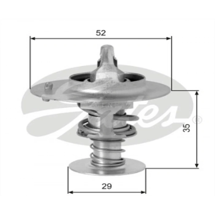 TERMOSTAT 82 °C JAZZ (GD) 1.4 02-08