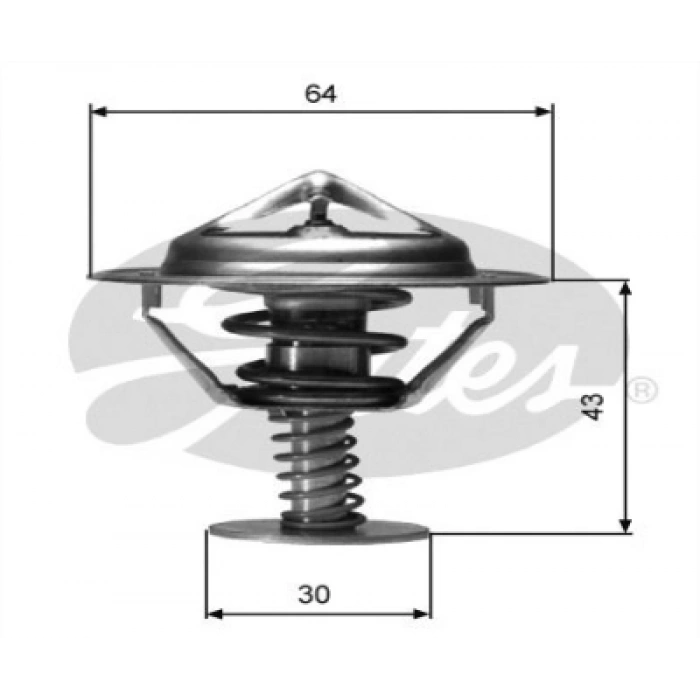 TERMOSTAT 82 °C L200 (KA, KB) 2.5 DI-D 06-15