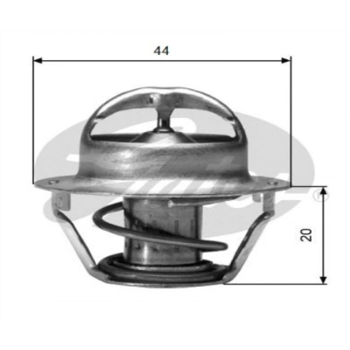 TERMOSTAT 88 °C VITARA (LY) 1.4 T 15-