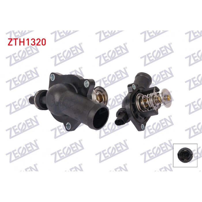TERMOSTAT KOMPLE 109 C VOLKSWAGEN GOLF IV (1J1) 1.6 FSI 2002-2005
