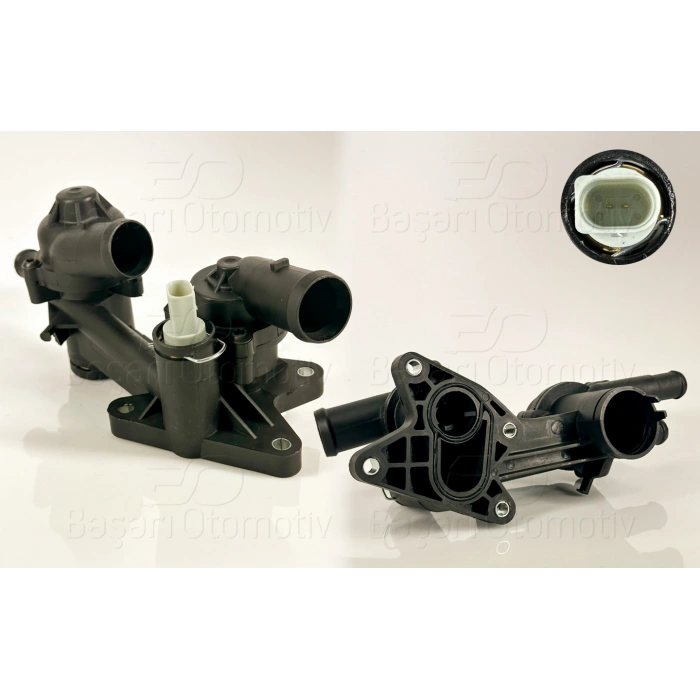 TERMOSTAT (KOMPLE BORULU) VW PASSAT GOLF5 1.6 FSI 05 >