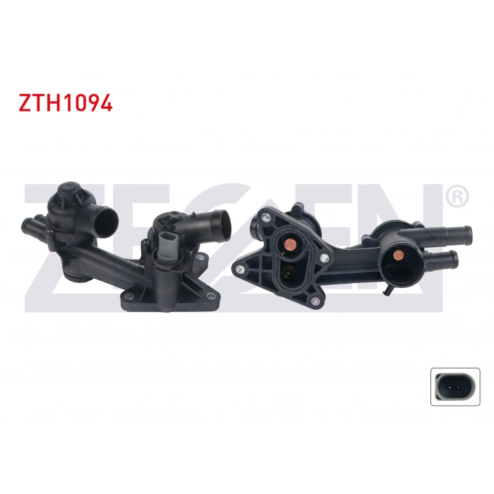 TERMOSTAT KOMPLE MUSURLU 87 - 87 C VW GOLF V 1.6 FSI 2003-2009 / JETTA III 1.6 FSI 2005-2010 / PASSAT 1.6 FSI 2005-2008 / AUDI A3 1.6 FSI 2003-2012 / SKODA OCTAVIA 1.6 FSI 2004-2012