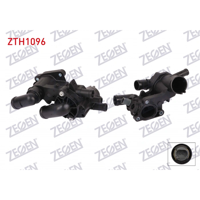 TERMOSTAT KOMPLE MUSURLU 87 C VW POLO 1.4i 16v 2001-2012 / SEAT CORDOBA 1.4 16v 2002-2009 / IBIZA IV 1.4 16v 2002-2009 / SKODA FABIA 1.4i 1999-2007
