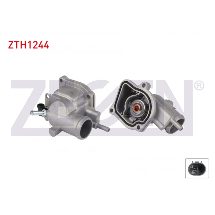 TERMOSTAT KOMPLE MUSURLU 87 DERECE MERCEDES C SERISI (W202) C 200 CDI - C 220 CDI 1993-2000