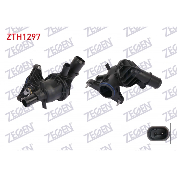 TERMOSTAT KOMPLE PLASTIK MUSURLU 88 C FORD TOURNEO CUSTOM V362 2.0 EcoBlue 2019- / TRANSIT V363 2.0 EcoBlue 2016-