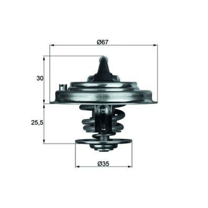 TERMOSTAT 87? M611/M612/M646/M647