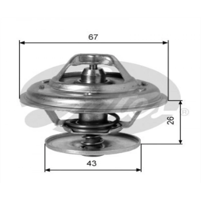 TERMOSTAT TGA 18.310 D 2866 LF26 2002-