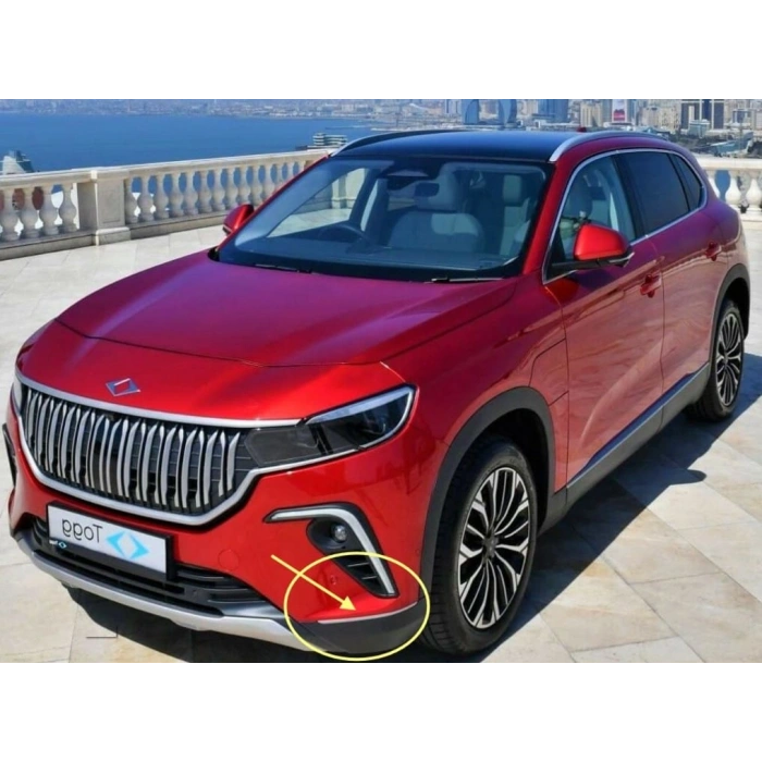 TOGG T10X- 23/25; ÖN TAMPON ALT ÇITASI SOL GRİ