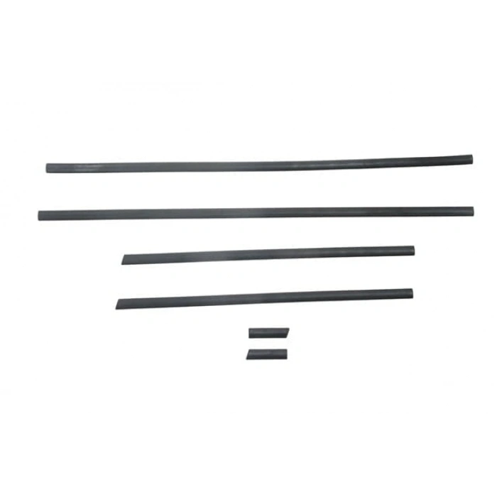 TOYOTA COROLLA- AE101- 93/98; ÖN/ARKA KAPI BANDI SET SİYAH YAPIŞKANLI (6 PARÇA)