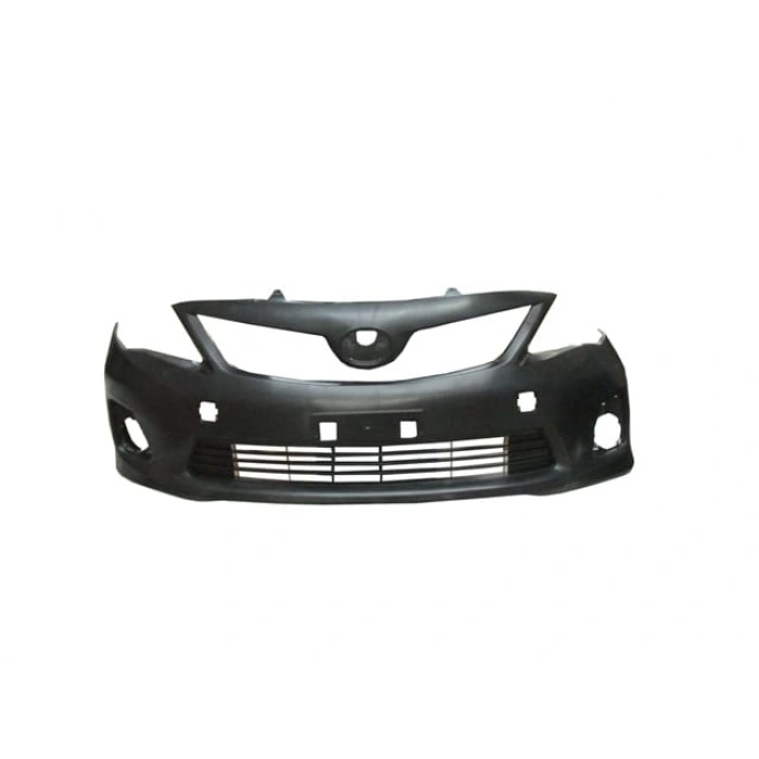 TOYOTA COROLLA- E150- 10/13; ÖN TAMPON SİYAH (IZGARALI/ÇEKİ/SİS/DELİKLİ (FAR YIKAMA DELİKSİZ)(FPI)