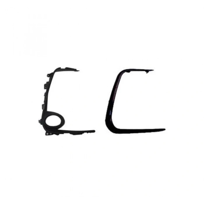 TOYOTA COROLLA- E210- 19/25; SİS LAMBA KAPAĞI SAĞ SİS DELİKLİ SİYAH İÇ DIŞ SET (2 PARÇA)