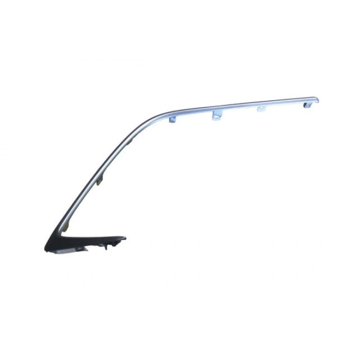 TOYOTA COROLLA- HB- 20/22; ÖN TAMPON PANJURU DIŞ ÇERÇEVE ÇITASI SAĞ GÜMÜŞ GRİ (TYG)