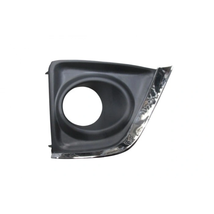 TOYOTA COROLLA- NDE180- 13/16; SİS LAMBA KAPAĞI SAĞ SİYAH SİS DELİKLİ (NİKELAJ ÇITALI) (TW)