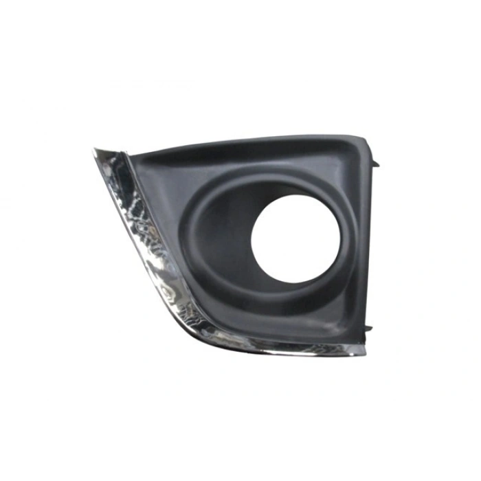 TOYOTA COROLLA- NDE180- 13/16; SİS LAMBA KAPAĞI SOL SİYAH SİS DELİKLİ (NİKELAJ ÇITALI) (TW)
