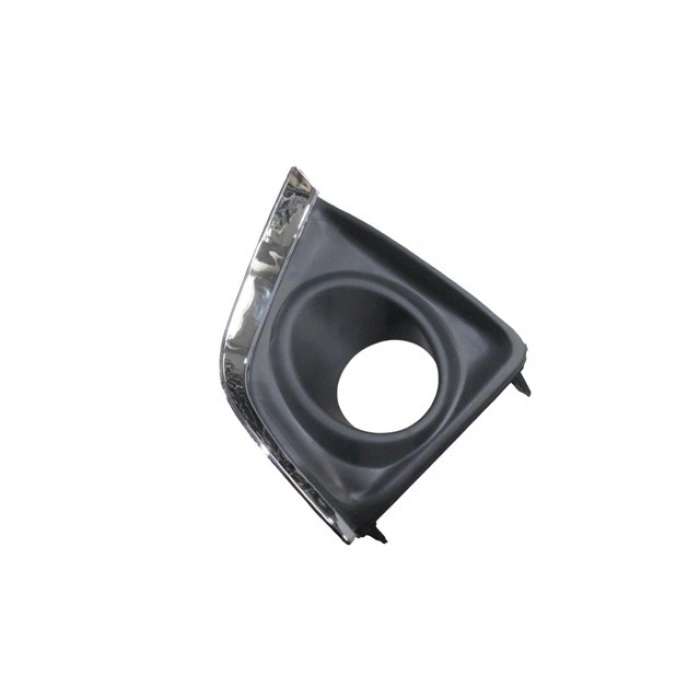 TOYOTA COROLLA- NDE180- 13/16; SİS LAMBA KAPAĞI SOL SİYAH SİS DELİKLİ (NİKELAJ ÇITALI) (TW)