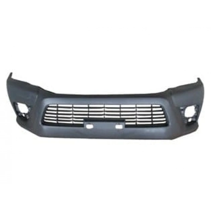 TOYOTA HILUX- PICK UP- 15/19; ÖN TAMPON SİYAH/PANJURLU/SİS DELİKLİ(ÇAMURLUĞU ÇIKINTISIZ TİP İÇİN)MY)