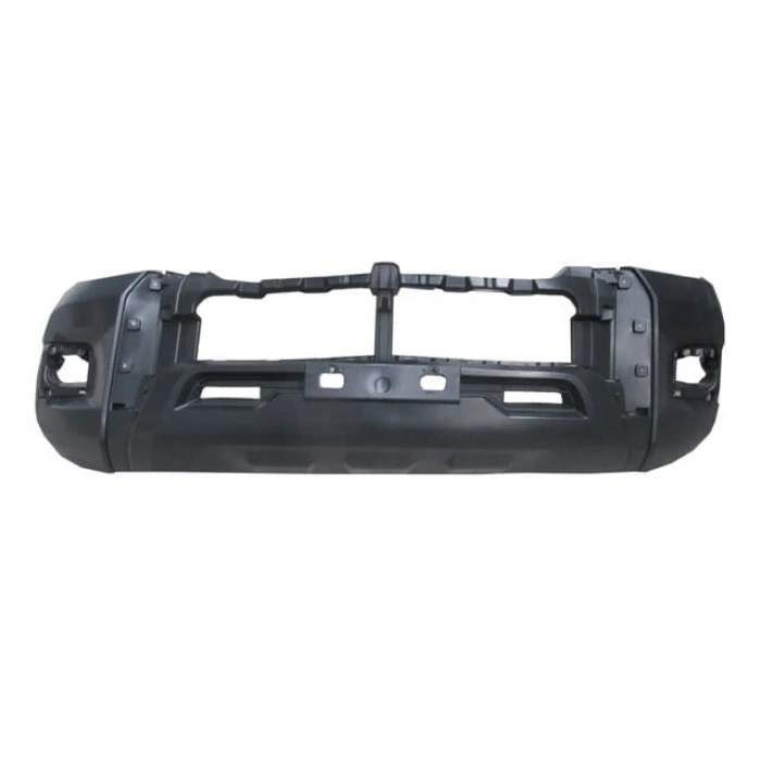 TOYOTA HILUX- PICK UP- 20/24; ÖN TAMPON SİYAH SİS DELİKLİ (KARLIKLI KOMPLE)(INVINCIBLE) (FPI)