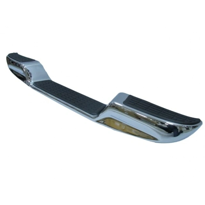 TOYOTA HILUX- PICK UP LN145- 98/01; ARKA TAMPON NİKELAJLI ALTI BOMBELİ (BAĞLANTI BRAKETLERİ İLE)FPI)