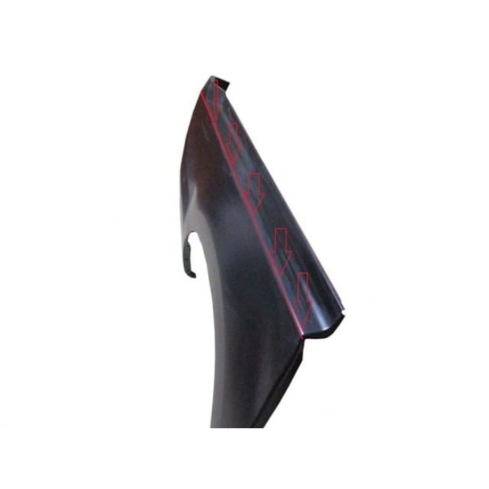 TOYOTA HILUX- PICK UP VIGO- 05/11; YARIM ARKA ÇAMURLUK SAĞ (ÜST KISMI KESİLİP TAKILABİLİR