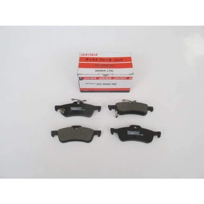 TOYOTA YARIS- 11/16; ARKA FREN BALATASI 1,0/1,3/1,5 (DİSK)(123,1X43,8X14)(BRAMAX)