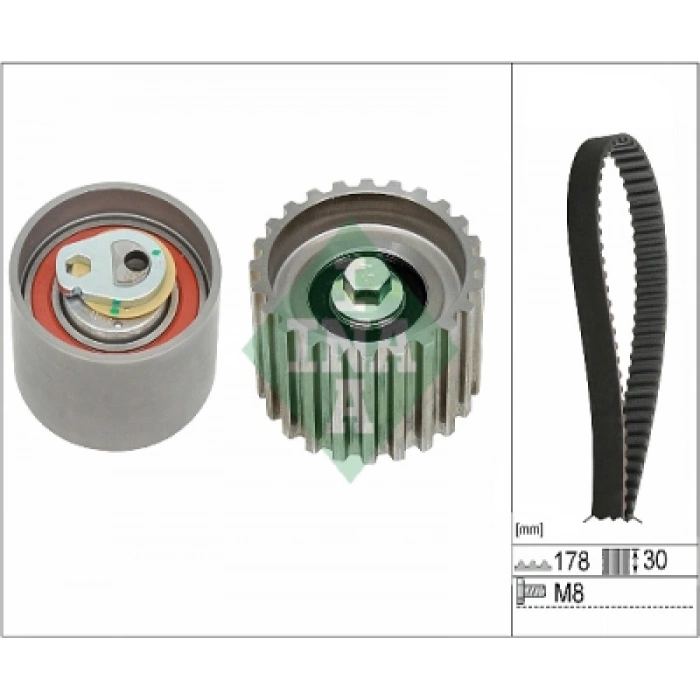 TRİGER EKSANTRİK GERGİ SETİ 178×300 DUCATO 2.3D- JTD 06 DAILY II III 02 F1AE0481C-F1AE348A1G