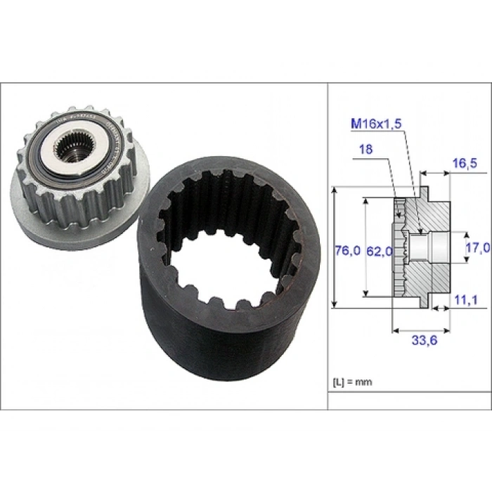 TRIGER EKSANTRIK GERGI SETI LAGUNA MEGANE 1.8 2.0 93 XX