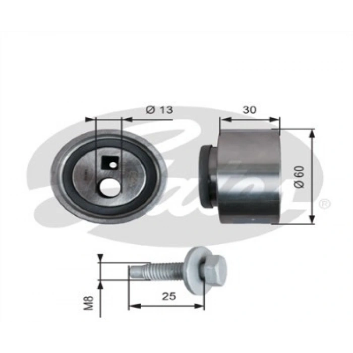 TRIGER GERGI RULMANI 206 2.0 HDI 99-
