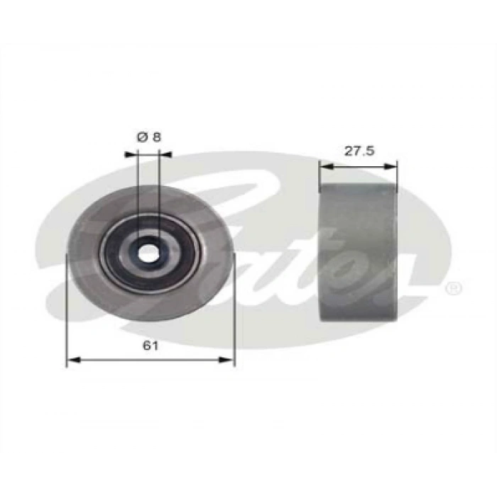 TRIGER GERGI RULMANI STILO/CROMA/ALFA ROMEO 159/OPEL 1,6-1,8 16V 00-17