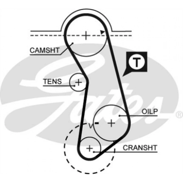 TRIGER KAYISI 121 DIS / CT637 GOLF1-GOLF2-A80-POLO CLASSIC EM-FN-FP-AFT 1,6 78-00