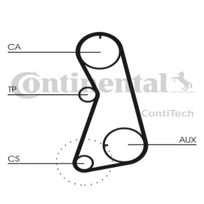 TRIGER KAYISI 5424XS (121 DIS) GOLF1-GOLF2-A80-POLO CLASSIC EM-FN-FP-AFT 1,6 78-00
