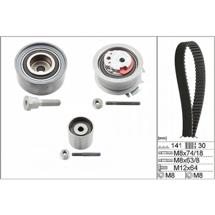 TRIGER SETI 141 DIS/ K025607XS PASSAT-GOLF5-JETTA-A3 BKP-BKD-BMN-BMR-BUZ-BRE 2,0 TDI 07-11