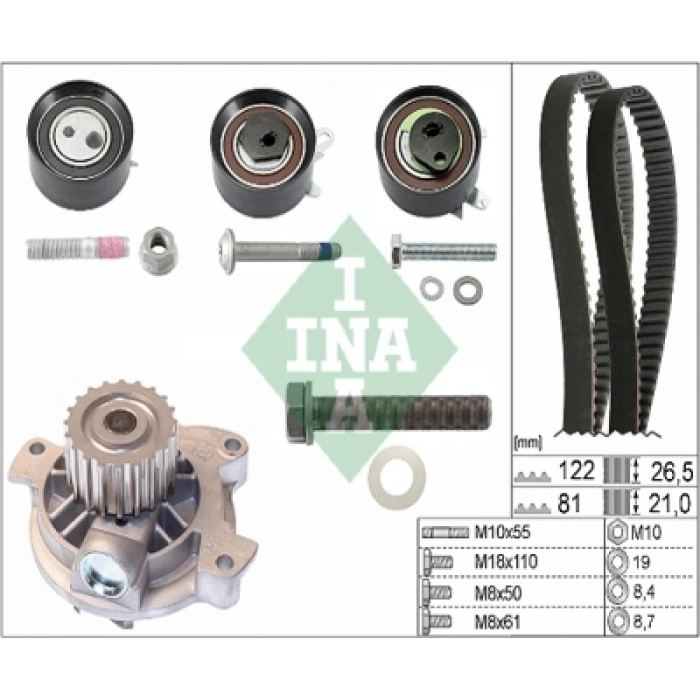 TRIGER SETI+DEVIRDAIM 122 DIS / KP15323XS / 530048330 T4-LT ACV-ANJ-AVR-AHD 2,5 TDI 91-