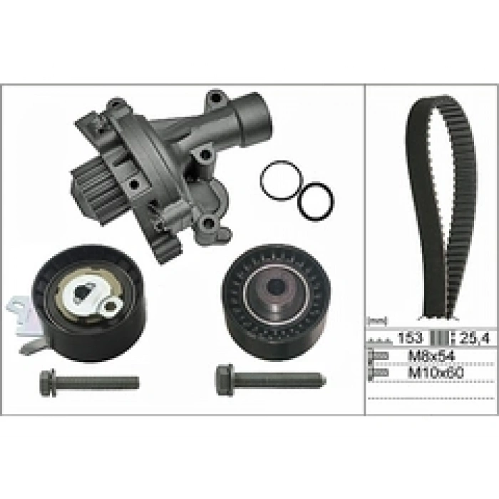 TRIGER SETI+DEVIRDAIM 206/307/406/407 2.0 BNZ. 16V 02-08