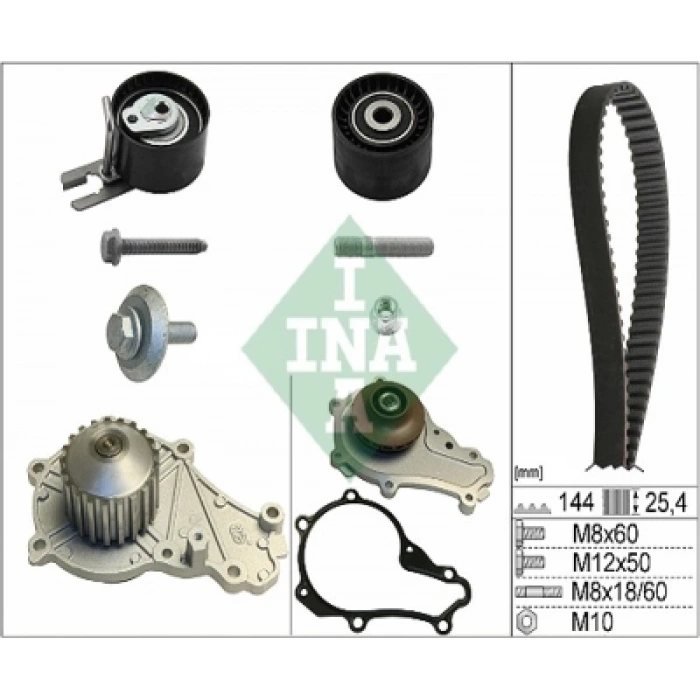 TRIGER SETI+DEVIRDAIM DEVIRDAIMLI (2S6Q 8A615 +2S6Q 8591) FIESTA/C2/C3/NEMO/BIPPER/206/307 1.4 HDI/ TDCI 02-11