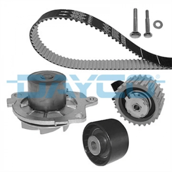 TRIGER SETI+DEVIRDAIM (KTB458+DP054) TEFLON KAYISLI DOBLO/BRAVO/MAREA/PUNTO/STILO 1,9 JTD 03-06