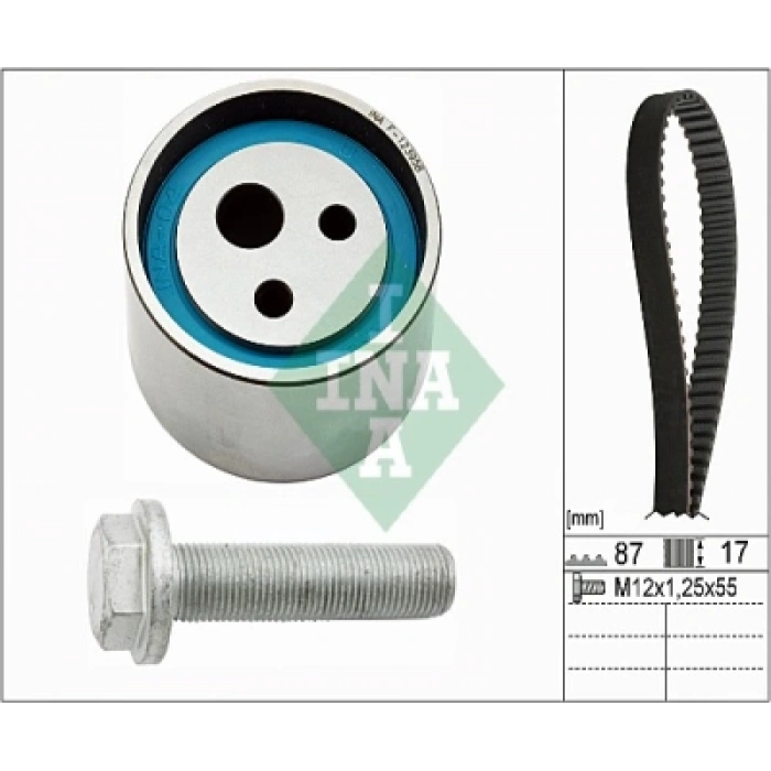 TRIGER SETI EKSANTRIK GERGI SETI 87SP170 TWINGO/CLIO/KANGO 1.2 96-06