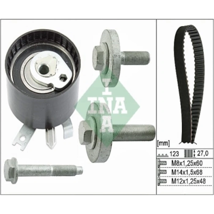 TRIGER SETI EKSANTRIK GERGI SETI CLIO/KANGO/MEGAN/LOGAN/MICRA/NOTE/QASHQAI 1.5 dCi 03-